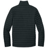 Eddie Bauer Men's Black Packable Quilted Full-Zip