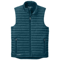Eddie Bauer Men's Adriatic Blue Packable Quilted Vest