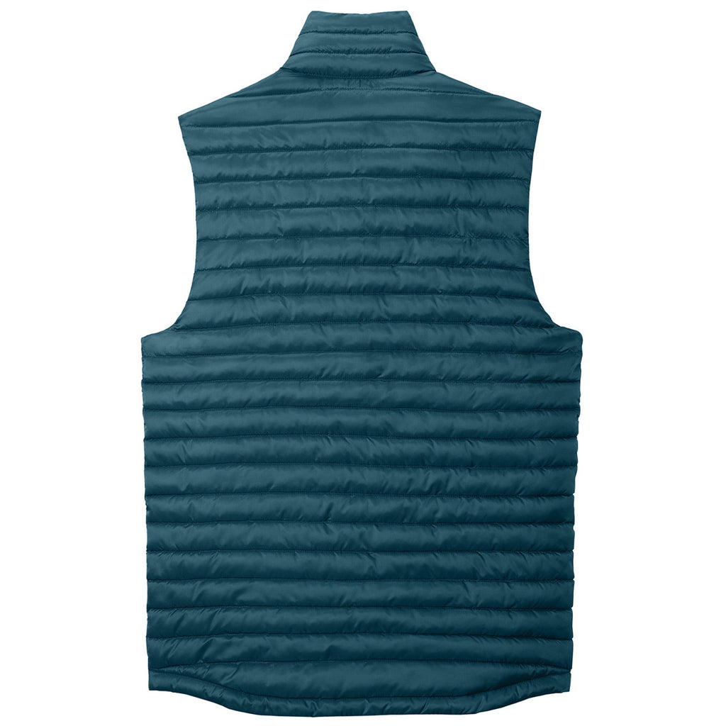 Eddie Bauer Men's Adriatic Blue Packable Quilted Vest