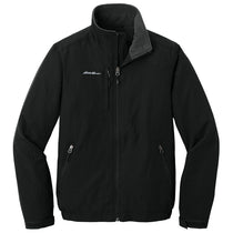 Eddie Bauer Men's Black Fleece-Lined Jacket