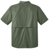 Eddie Bauer Men's Seagrass Green S/S Fishing Shirt