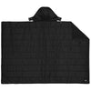 Eddie Bauer Black Puffy Camp Poncho