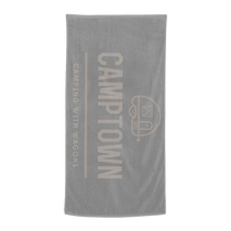 The Magnet Group Gray Economy Beach Towel