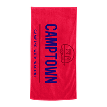 The Magnet Group Red Economy Beach Towel
