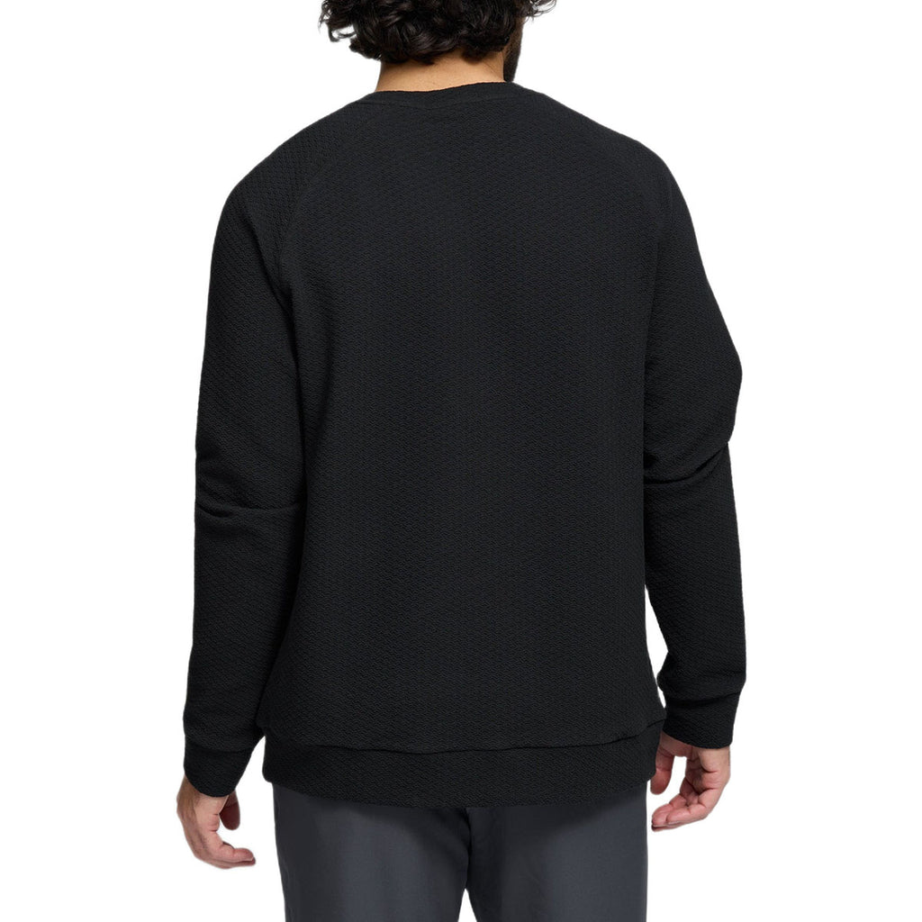 UNRL Men's Black Elevation Crewneck