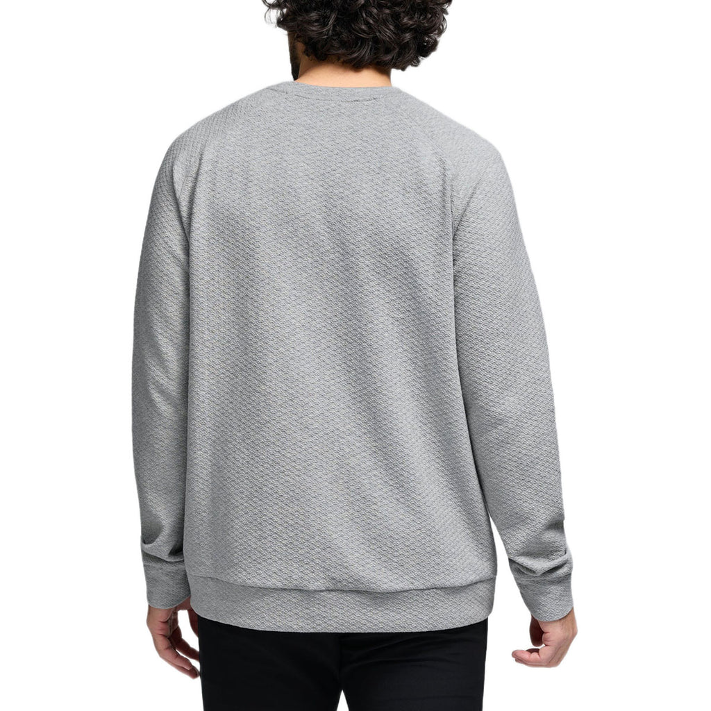 UNRL Men's Heather Grey Elevation Crewneck