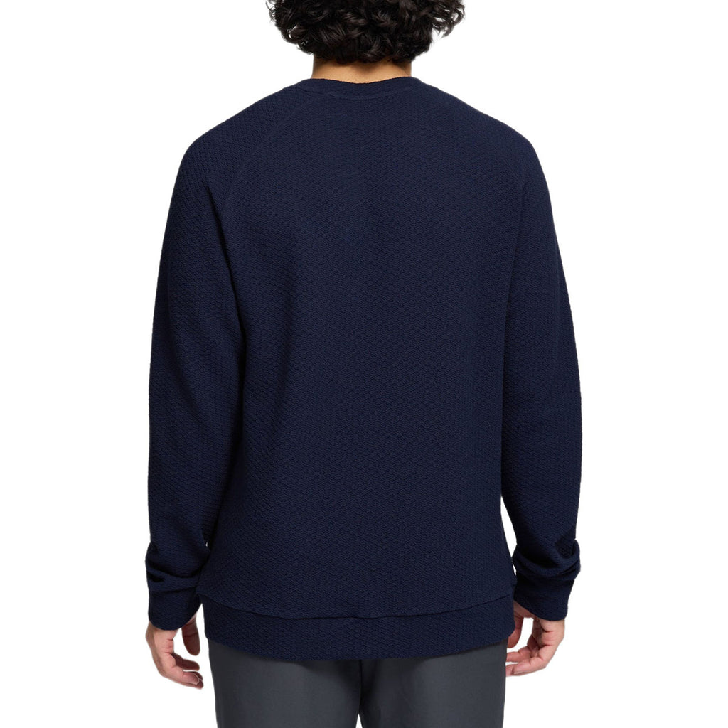 UNRL Men's Midnight Navy Elevation Crewneck