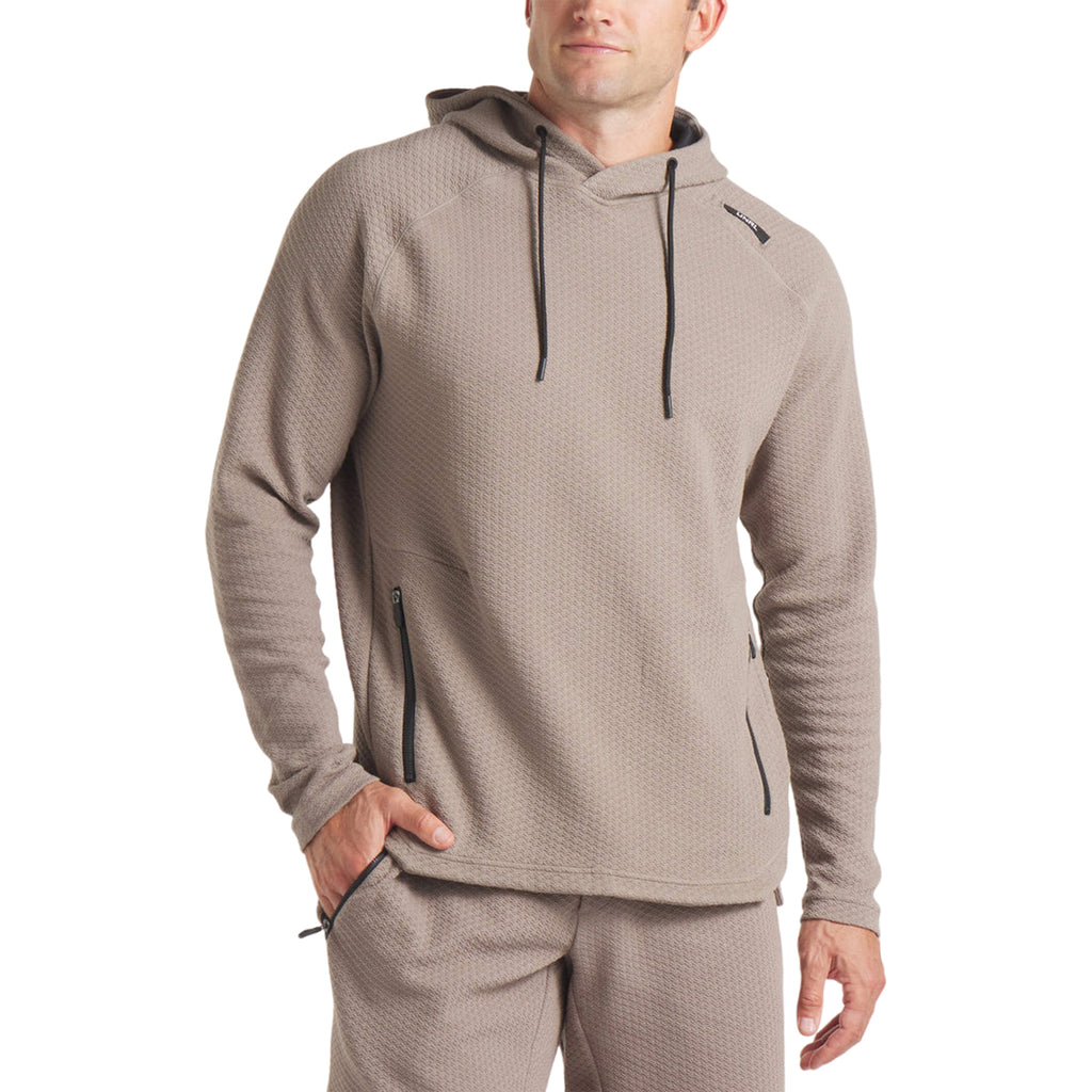 UNRL Men's Taupe Elevation Hoodie