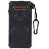 Ariel Premium Black Array 15000mAh 20W Magnetic Wireless Power Bank with Solar Panel, Watch Charger & Retractable Cable