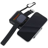 Ariel Premium Black Array 15000mAh 20W Magnetic Wireless Power Bank with Solar Panel, Watch Charger & Retractable Cable