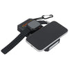 Ariel Premium Black Array 15000mAh 20W Magnetic Wireless Power Bank with Solar Panel, Watch Charger & Retractable Cable