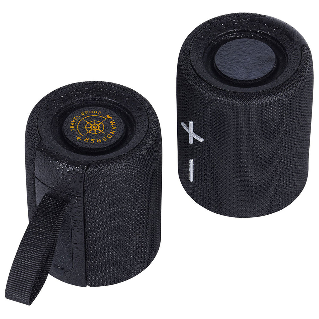 Ariel Premium Black Silo IPX5 Waterproof 20W Dual Wireless Speaker Set