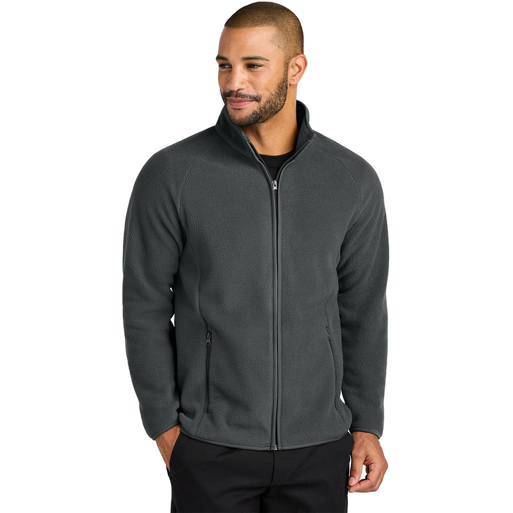 Port Authority Men's Grey Steel C-FREE Raglan Fleece