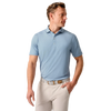 Johnnie-O Men's Kona Lake Lyndonn Striped Jersey Performance Polo