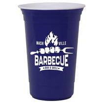 Garyline Navy Blue Varsity Double-Wall Cup with Liner - 16 oz.