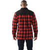 Stormtech Men's Black/Red Plaid Logan Thermal Long Sleeve Shirt