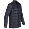 Stormtech Men's Navy Plaid Logan Thermal Long Sleeve Shirt