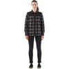 Stormtech Women's Carbon Plaid Logan Thermal Long Sleeve Shirt