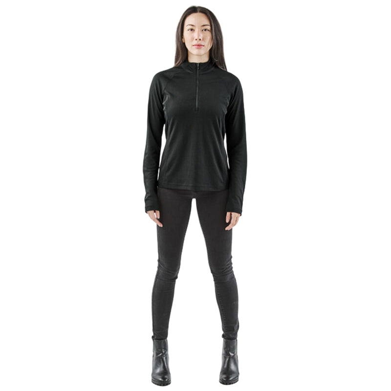 Stormtech Women's Black Mesa 1/4 Zip Pullover