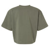 American Apparel Women's Lieutenant French Terry Mid-Length Boxy Top
