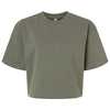 American Apparel Women's Lieutenant French Terry Mid-Length Boxy Top