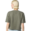 American Apparel Women's Lieutenant French Terry Mid-Length Boxy Top