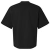 American Apparel Unisex Black French Terry Ex Crew Top