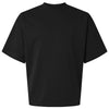 American Apparel Unisex Black French Terry Ex Crew Top