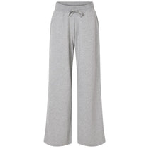 American Apparel Women's Heather Grey French Terry Wide Leg Pants
