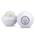 Mixie White Golf Ball Shaped Lip Moisturizer Container