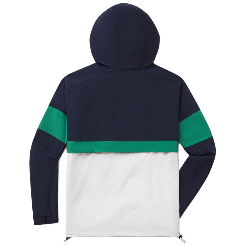 UNRL Men's Emerald Navy Golf DWR Track Jacket
