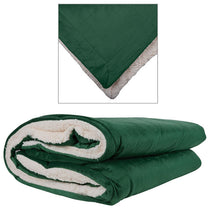 Logomark Forest Stonebridge Micro Mink Sherpa Blanket