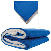 Logomark Royal Stonebridge Micro Mink Sherpa Blanket