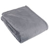 Logomark Grey Fairmont Mink Touch Blanket