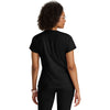 Grey's Anatomy Women's Black Two Pocket V-Neck Motivate Top