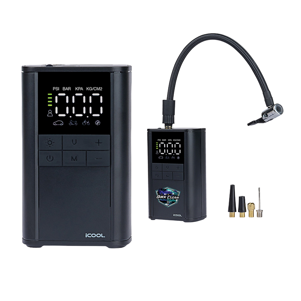 iCOOL Black Gunnison Rechargeable Tire Inflator