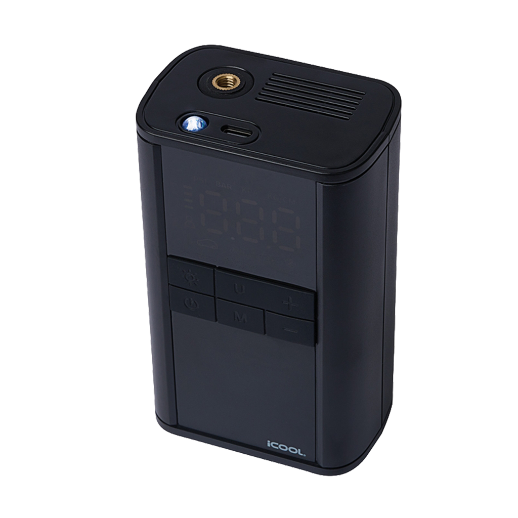 iCOOL Black Gunnison Rechargeable Tire Inflator