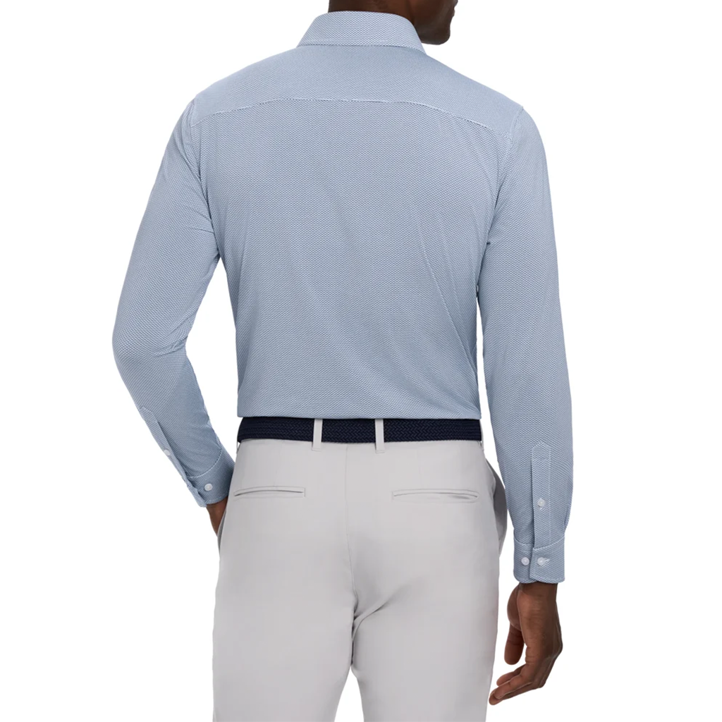 Holderness & Bourne Men's Pacific Blue The Goodrich Shirt