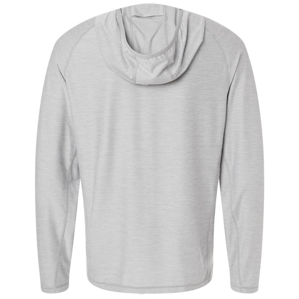 HUK Men's Harbor Mist Atoll Half-Zip Hooded Pullover