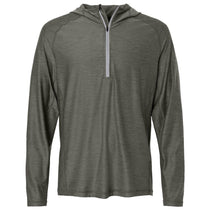 HUK Men's Moss Atoll Half-Zip Hooded Pullover