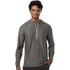 HUK Men's Moss Atoll Half-Zip Hooded Pullover