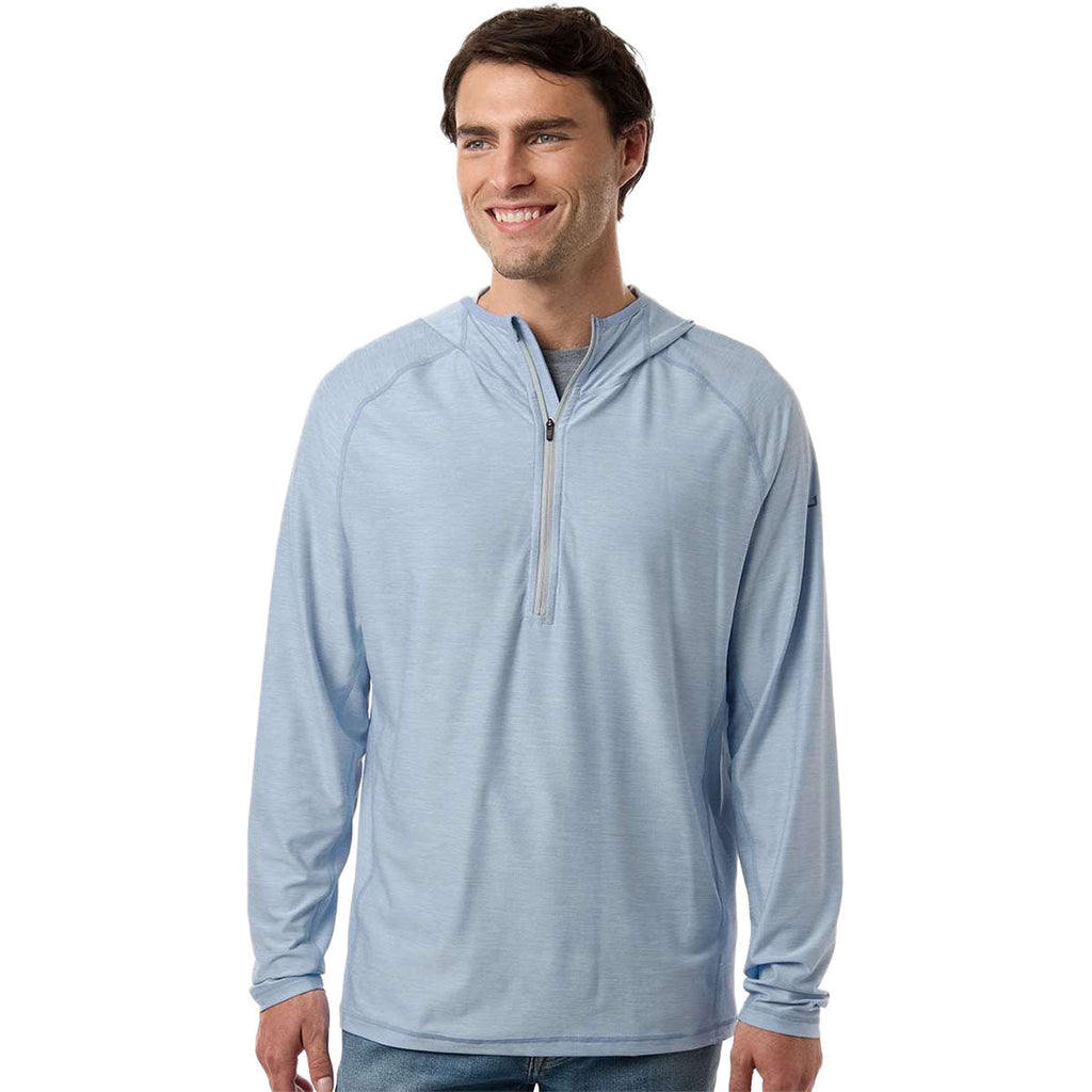 HUK Men's Windsurfer Atoll Half-Zip Hooded Pullover