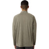 HUK Men's Heather Moss Airweight Heather Quarter-Zip Pullover