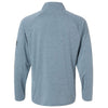 HUK Men's Silverblue Heather Airweight Heather Quarter-Zip Pullover