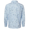 HUK Men's Sky Airweight KC Printed Quarter-Zip Pullover