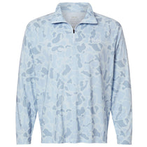 HUK Men's Sky Airweight KC Printed Quarter-Zip Pullover