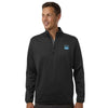 HUK Men's Heather Black Cold Front Quarter-Zip