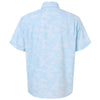 HUK Men's Coastal Drift Tidepoint Printed Short Sleeve Shirt