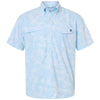 HUK Men's Coastal Drift Tidepoint Printed Short Sleeve Shirt