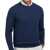 Holderness & Bourne Men's Heathered Navy The Ward Sweater
